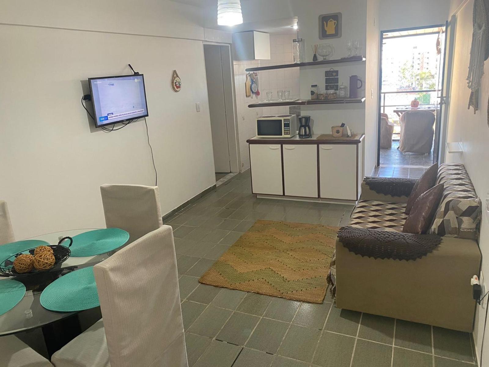 Apto 703 - Quarto e sala na praia de Ponta Verde com Wi-Fi, tv a cabo e piscina Maceió Exterior foto