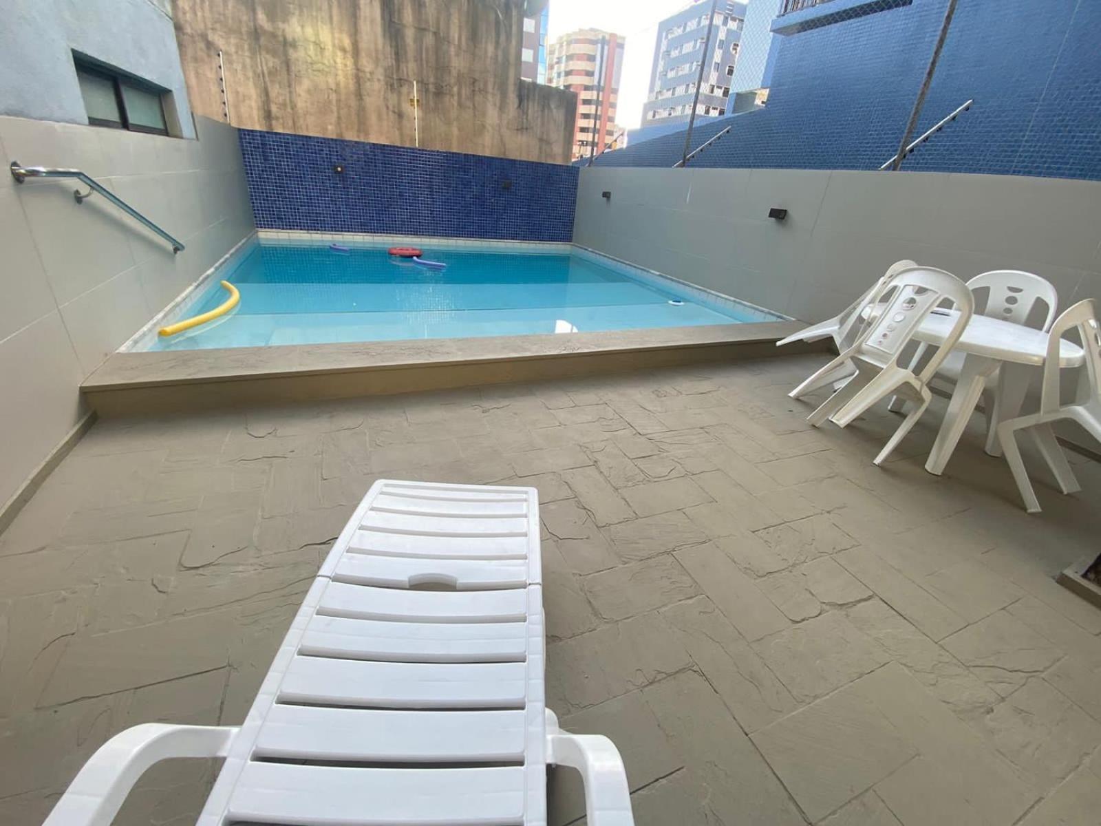 Apto 703 - Quarto e sala na praia de Ponta Verde com Wi-Fi, tv a cabo e piscina Maceió Exterior foto