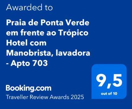 Apto 703 - Quarto e sala na praia de Ponta Verde com Wi-Fi, tv a cabo e piscina Maceió Exterior foto